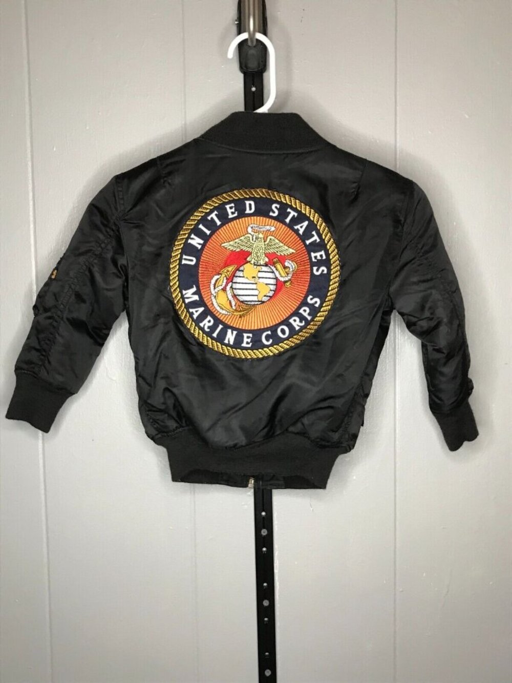 Vintage Alpha Industries United States Marine Bomber Jacket Reversible Youth 3T